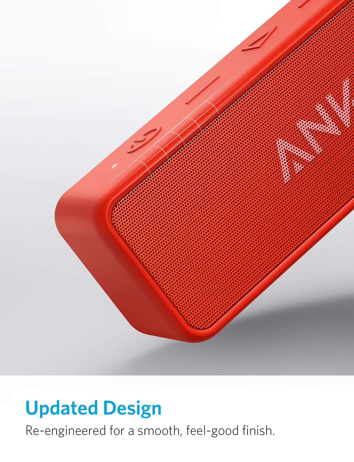 Anker Soundcore 2 Portable Bluetooth Speaker with 12W Stereo Sound, BassUp, IPX7 Waterproof, 24-Hour Playtime, Wireless Stereo Pairing, Speaker for Home, Outdoors, Travel